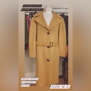 Pendleton long coat